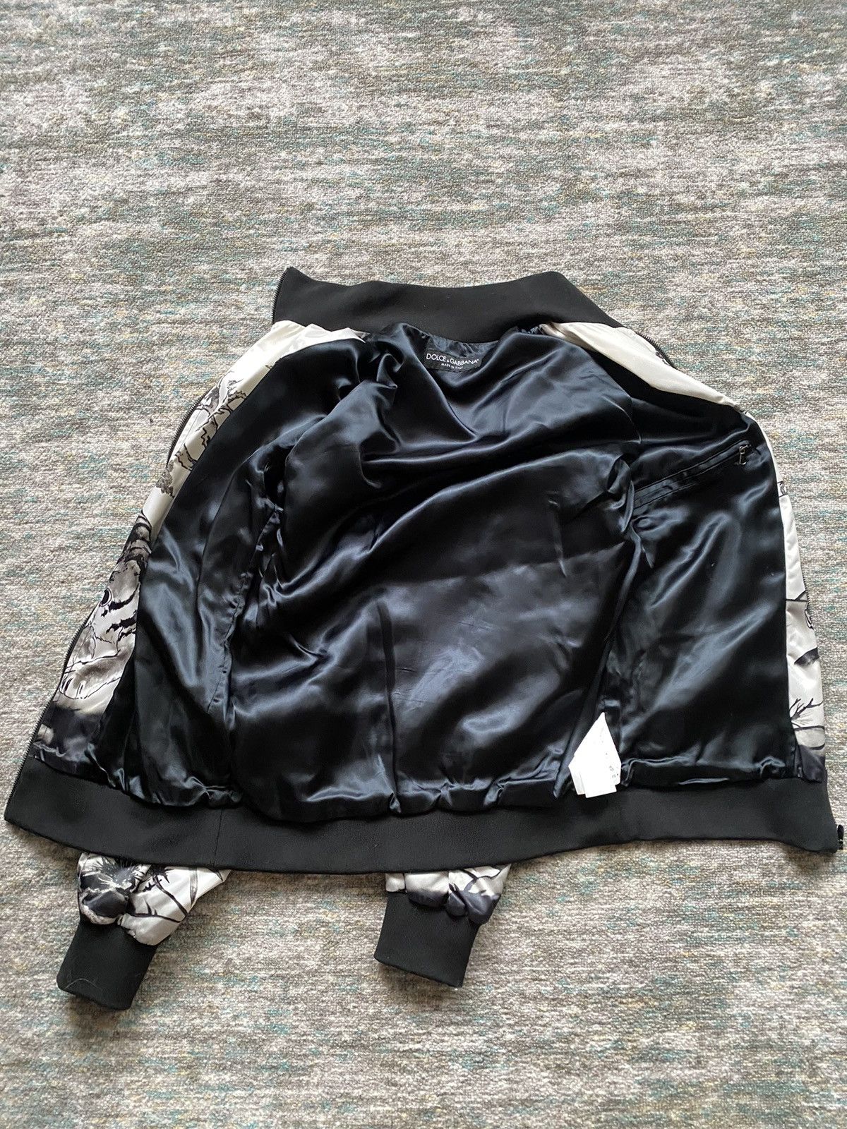 Dolce & Gabbana SS09 Jungle printed nylon bomber jacket Size US S / EU 44-46 / 1 - 3 Thumbnail