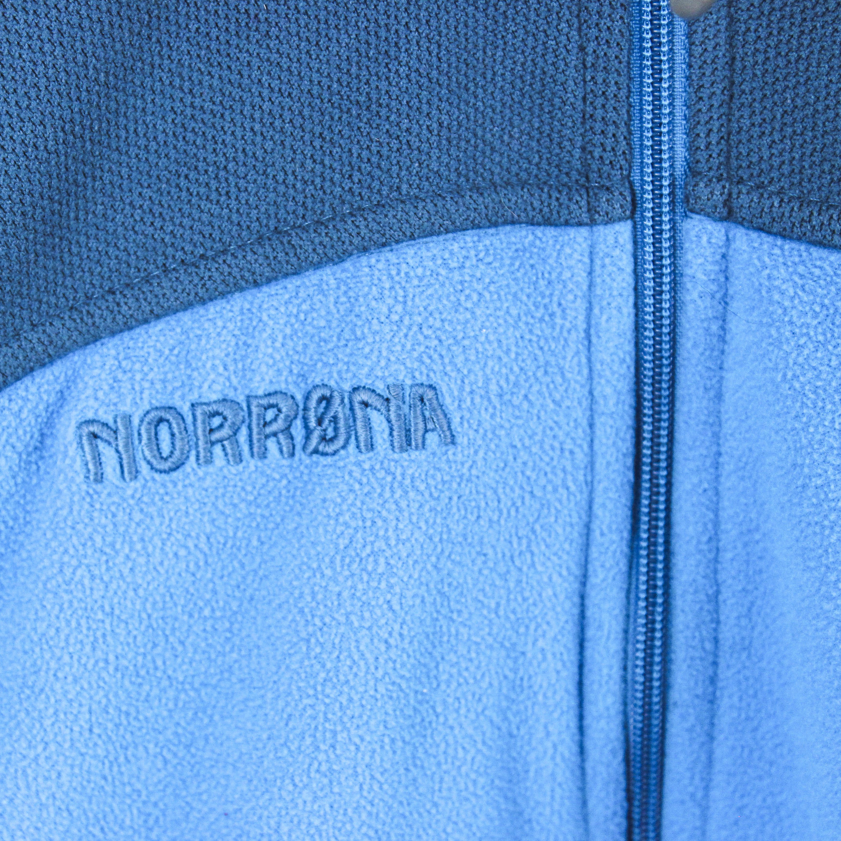 Norrona Falketind Warm1 Polartec Fleece M Jacket Zip Blue Jumper Size M / US 6-8 / IT 42-44 - 3 Thumbnail