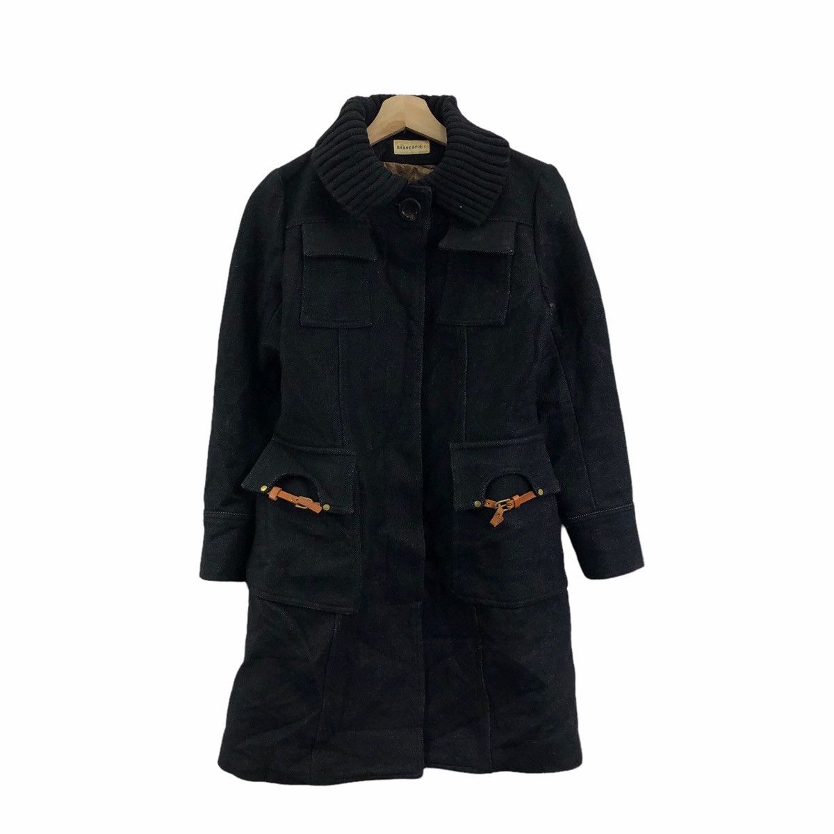 “Share spirit” double zip mods coat Share spirit tailored jacket - Gem