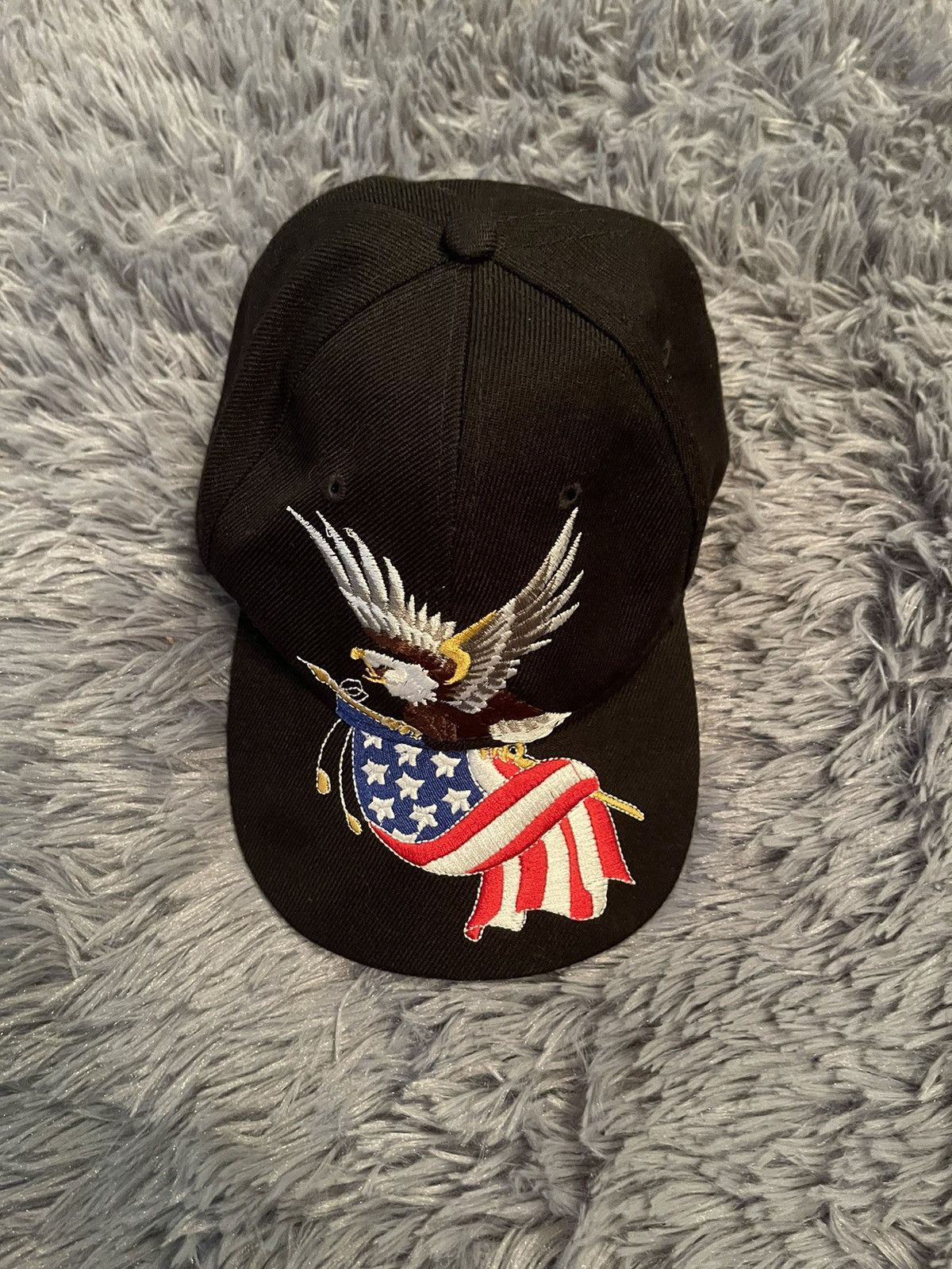 Cowboy Equipment × Vintage USA vintage American flag eagle logo cap Size ONE SIZE - 4 Thumbnail