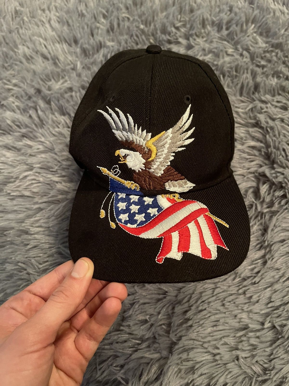 Cowboy Equipment × Vintage USA vintage American flag eagle logo cap Size ONE SIZE - 1 Thumbnail