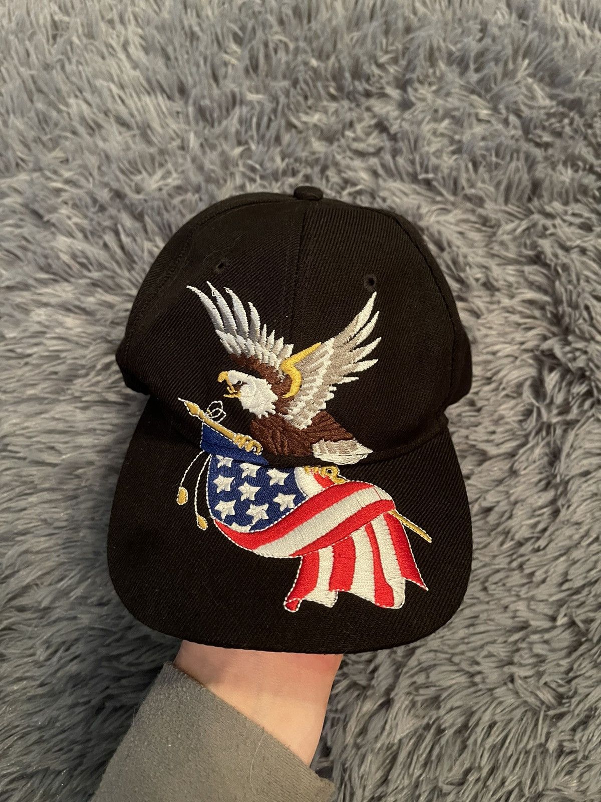 Cowboy Equipment × Vintage USA vintage American flag eagle logo cap Size ONE SIZE - 3 Thumbnail