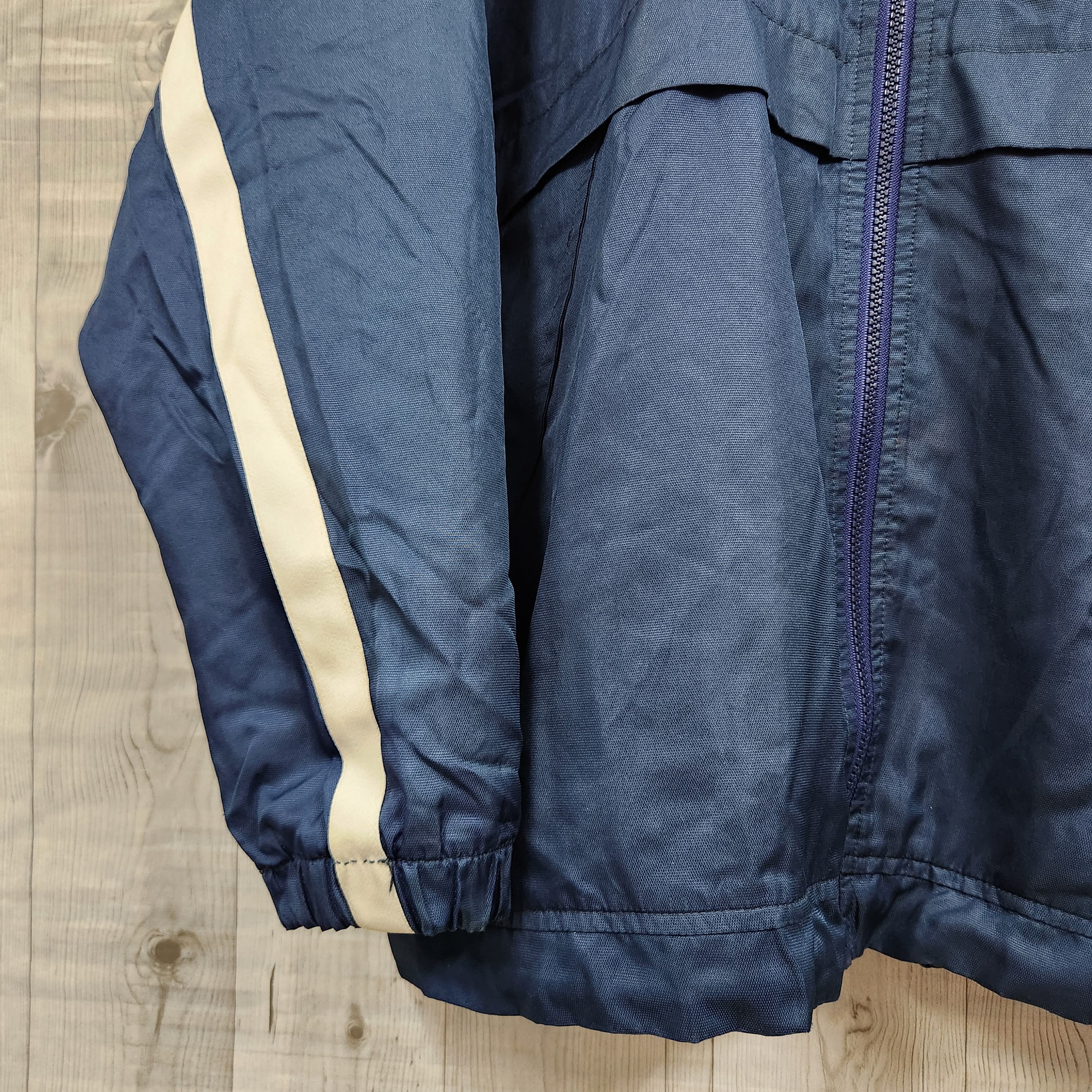 Nike × Vintage Nike Sweater Mesh Jacket Vintage Centre Swoosh Waterproof Size US L / EU 52-54 / 3 - 12 Thumbnail