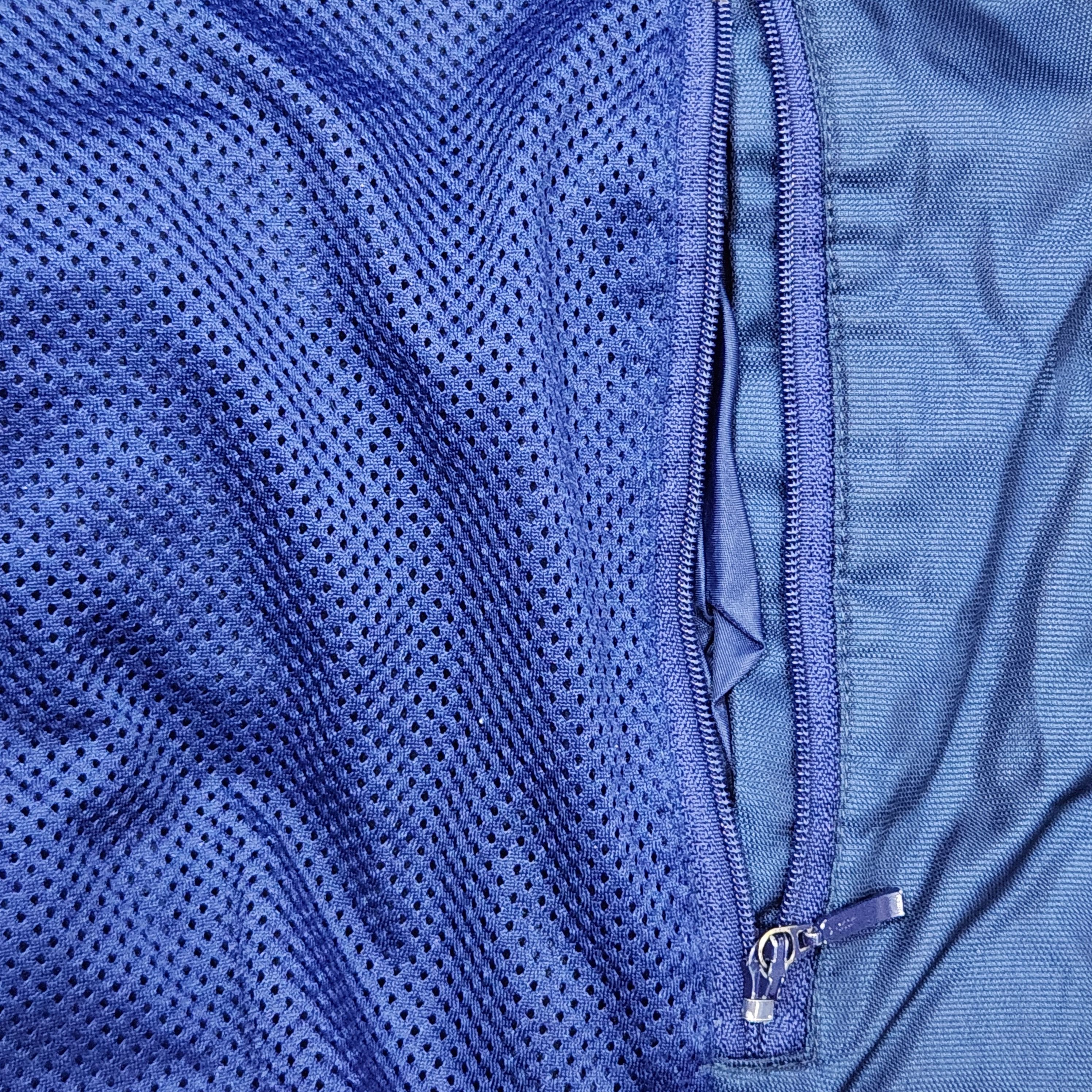 Nike × Vintage Nike Sweater Mesh Jacket Vintage Centre Swoosh Waterproof Size US L / EU 52-54 / 3 - 4 Thumbnail