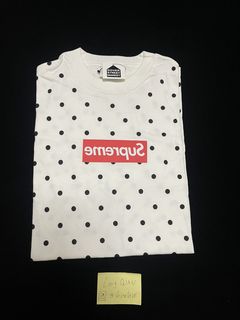 Comme Des Garcons Supreme Cdg Polka Dot Box Logo | Grailed