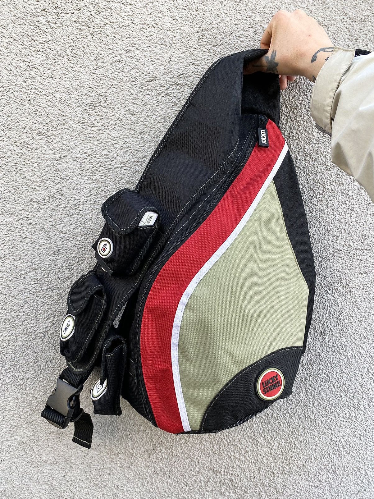 LUCKY STRIKE ONE SHOULDER BAG ラッキーストライク DEAD STOCK LUCKY STRIKE ONE SHOULDER BAG - メルカリ
