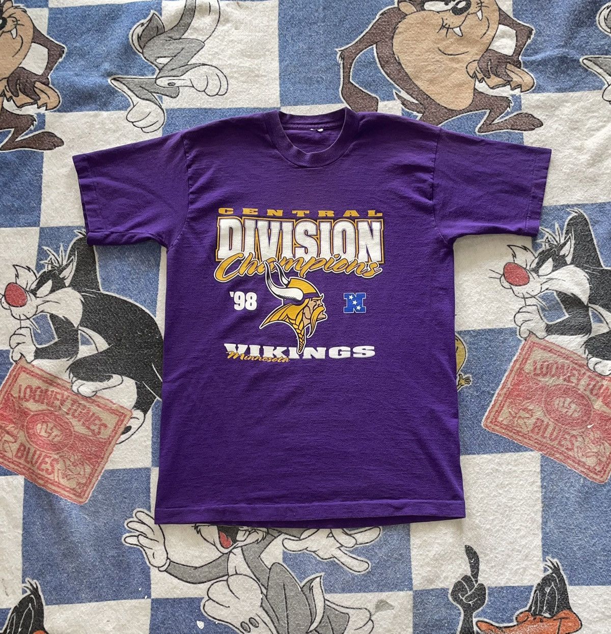 NFL Vintage Minnesota Vikings tee Size US L / EU 52-54 / 3 - 1 Thumbnail