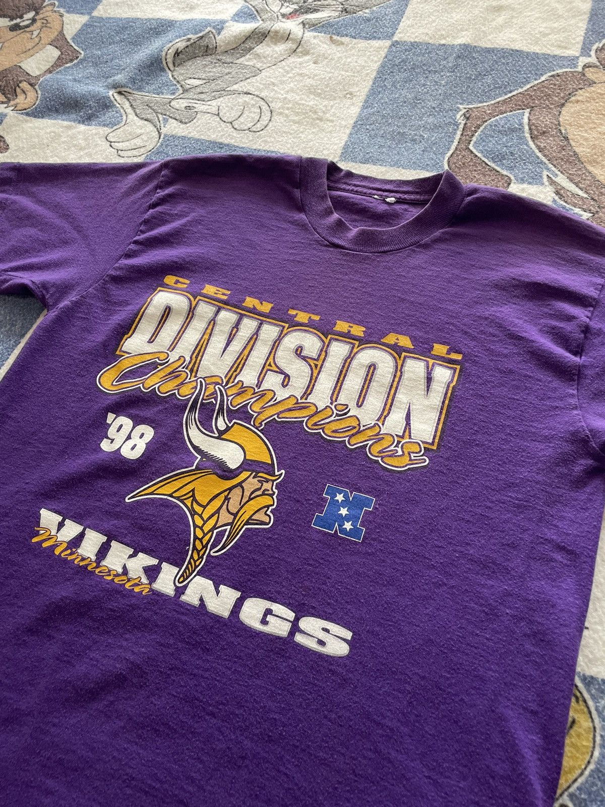 NFL Vintage Minnesota Vikings tee Size US L / EU 52-54 / 3 - 2 Thumbnail