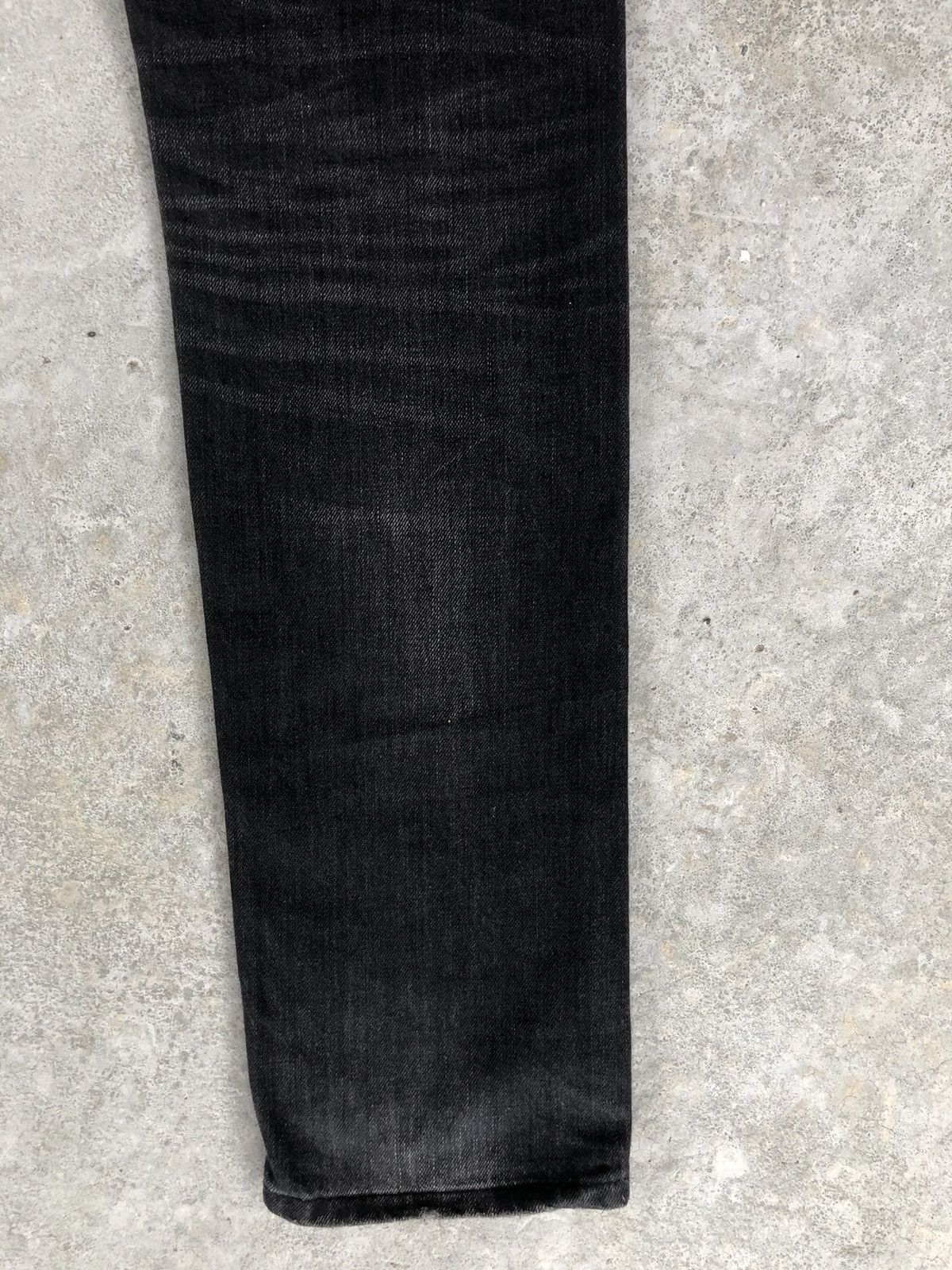 If Six Was Nine Japanese Back Number Distressed Jeans New York Tapered Size US 31 - 12 Thumbnail