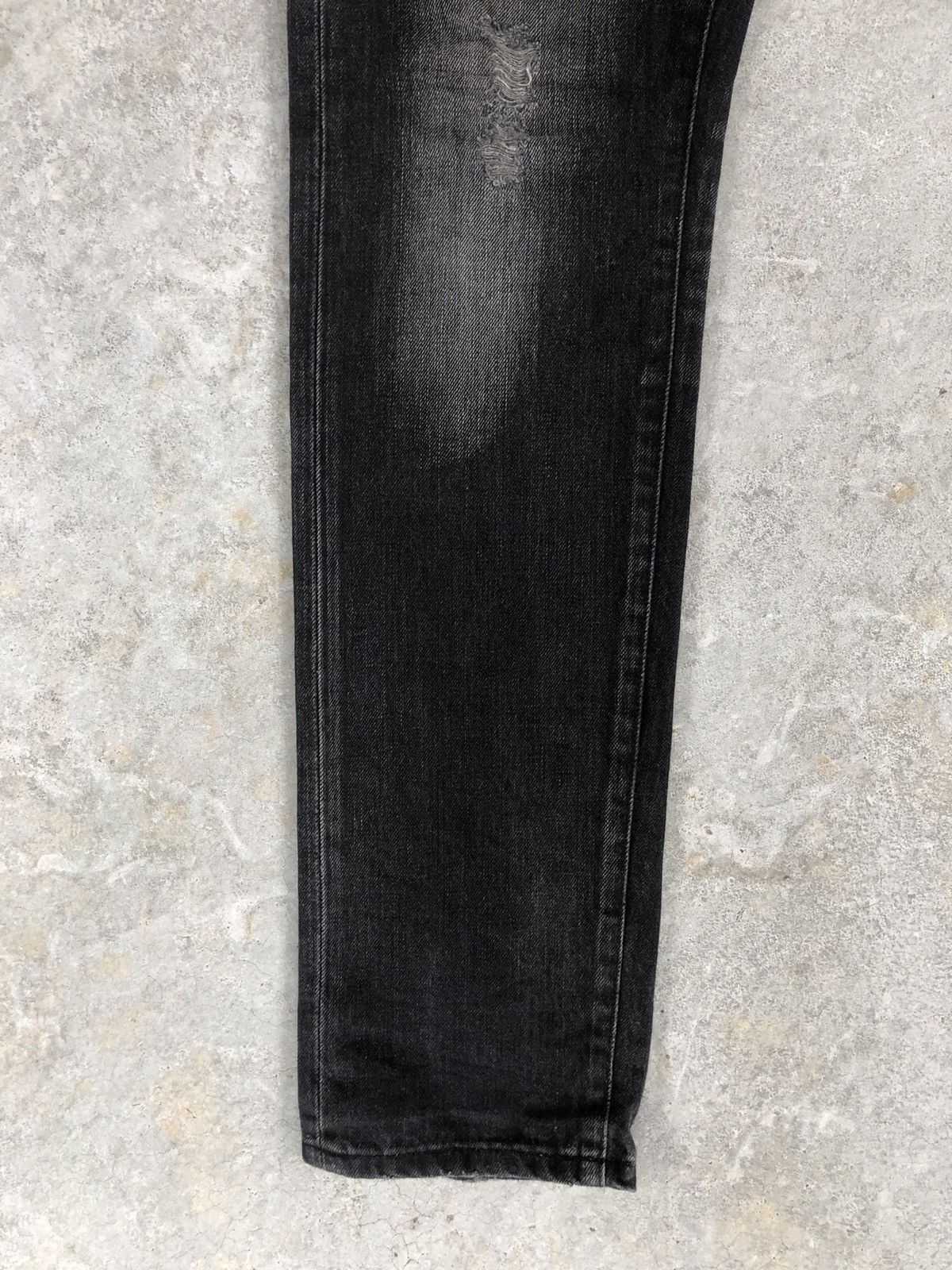 If Six Was Nine Japanese Back Number Distressed Jeans New York Tapered Size US 31 - 6 Thumbnail