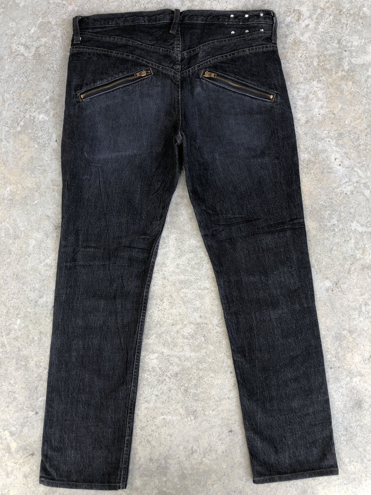 PPFM PPFM Distressed Jeans Slim Cut Size US 33 - 2 Thumbnail