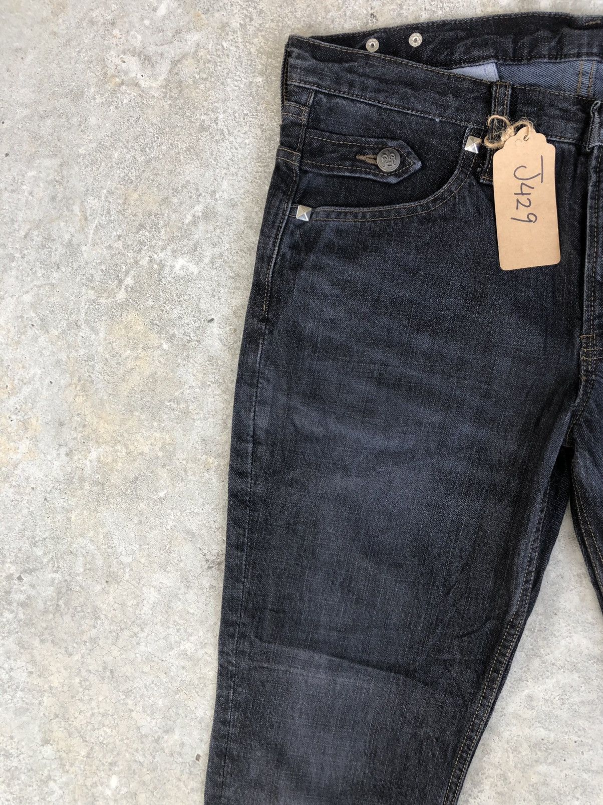 PPFM PPFM Distressed Jeans Slim Cut Size US 33 - 4 Thumbnail