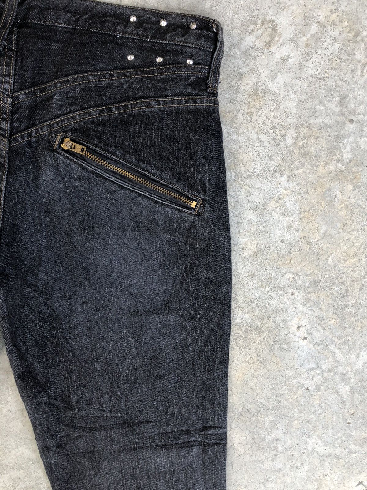 PPFM PPFM Distressed Jeans Slim Cut Size US 33 - 9 Thumbnail