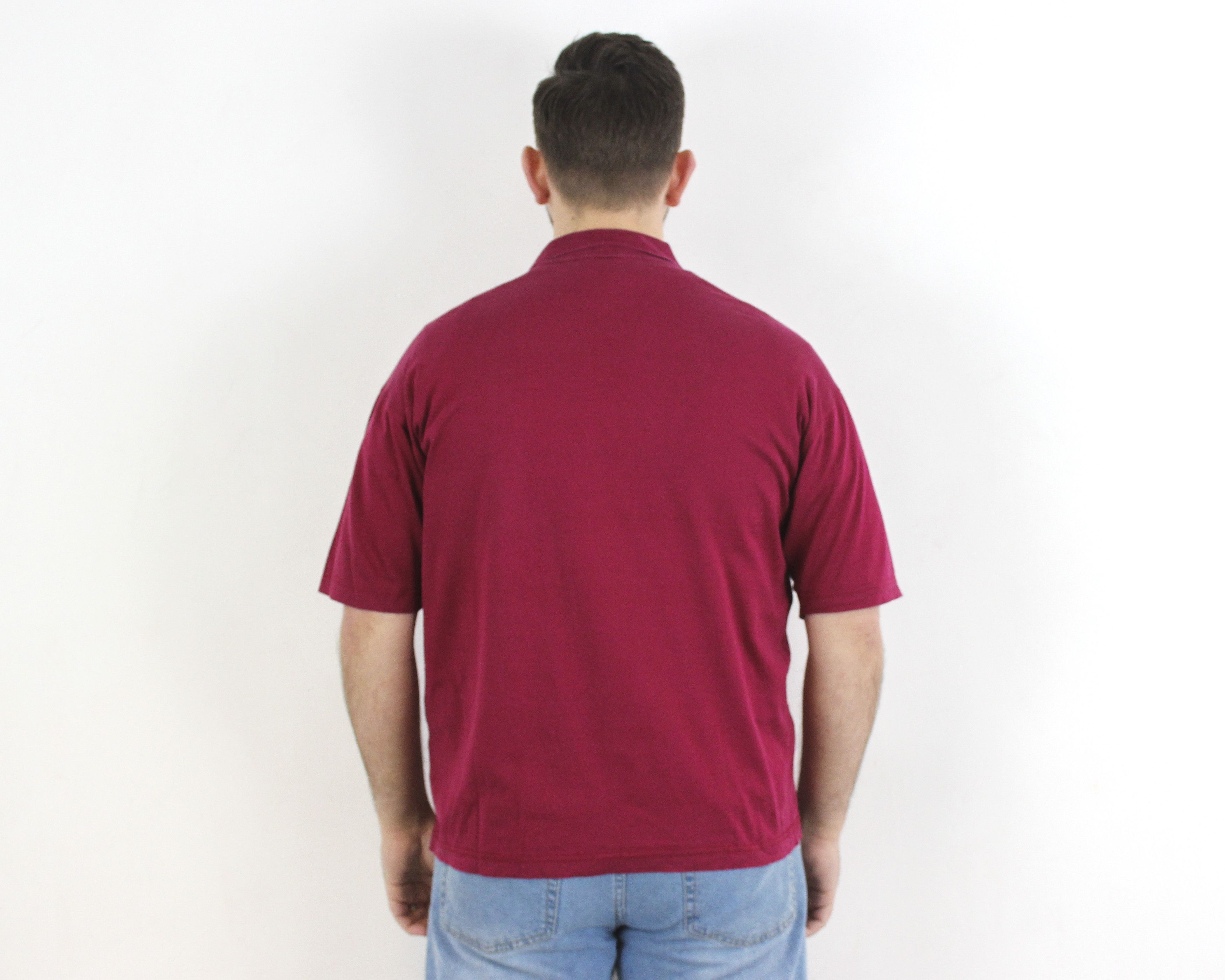 Paul & Shark Shirt Polo Maroon Pure Cotton Collared T-Shirt Casual Size US L / EU 52-54 / 3 - 4 Thumbnail