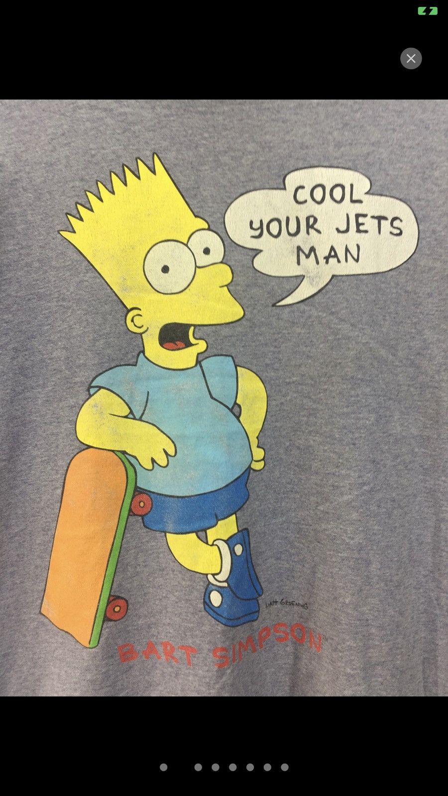 The Simpsons Vintage bart simpsons shirt Size US M / EU 48-50 / 2 - 1 Thumbnail