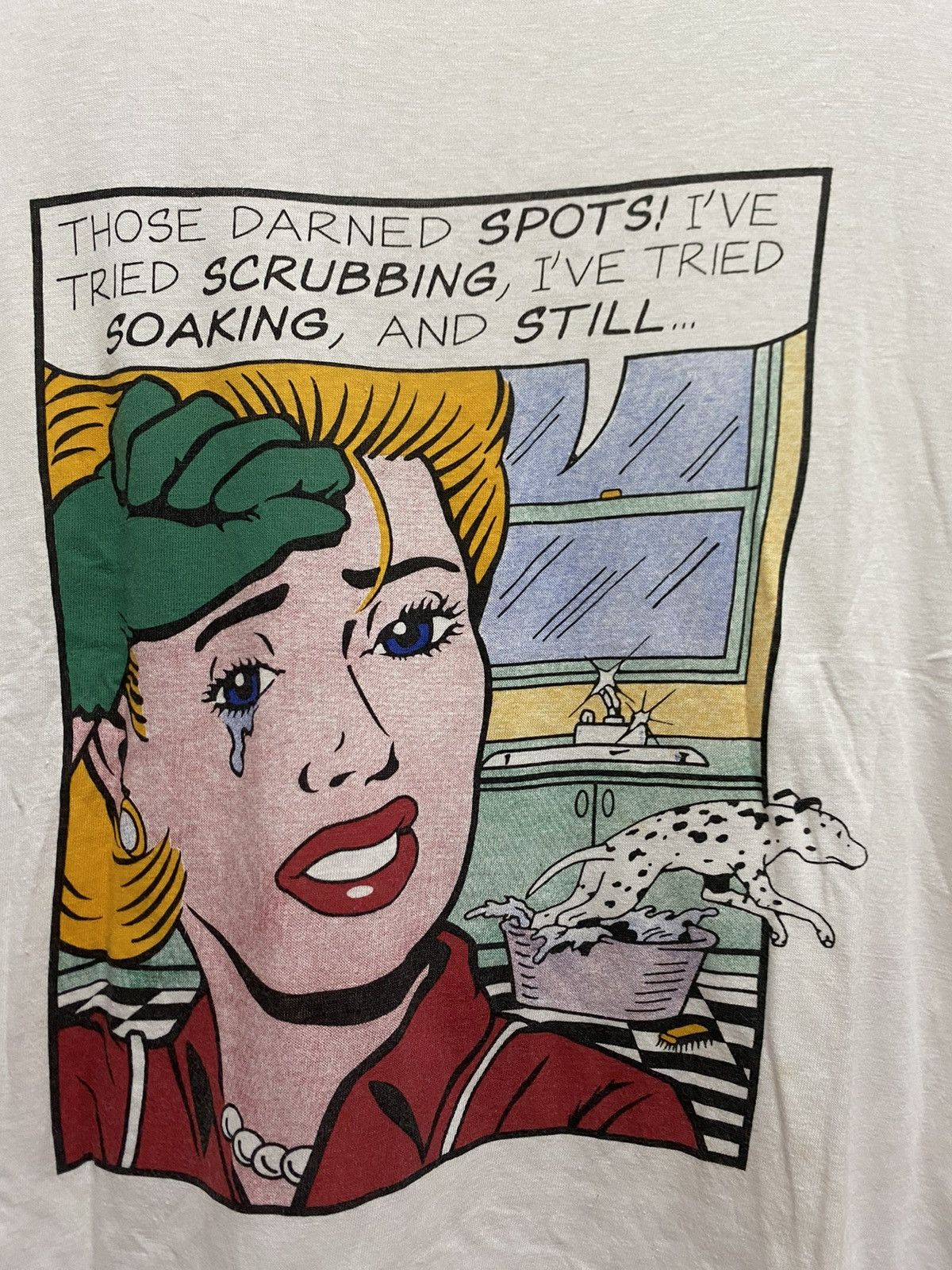 Vintage Vintage 90’s Roy Lichtenstein Pop Art Tee Size US L / EU 52-54 / 3 - 2 Thumbnail