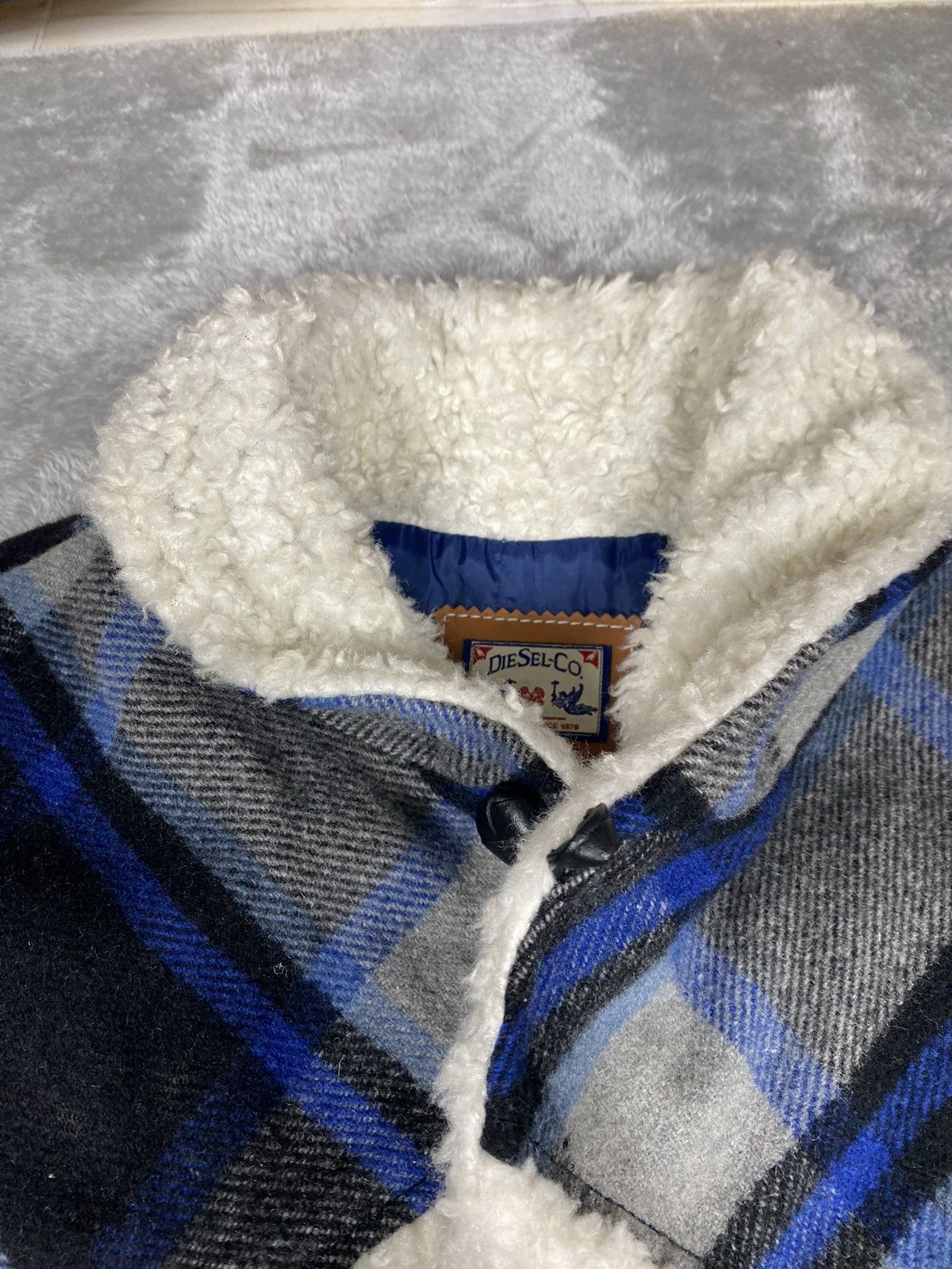 Diesel Black Gold Diesel Sherpa Lined Plain Flannel Jacket. J012 Size US M / EU 48-50 / 2 - 7 Thumbnail