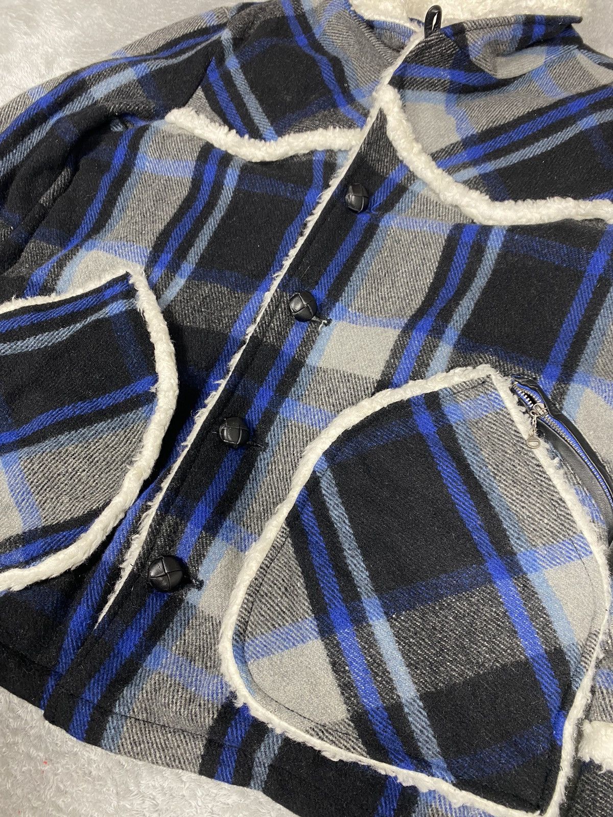 Diesel Black Gold Diesel Sherpa Lined Plain Flannel Jacket. J012 Size US M / EU 48-50 / 2 - 5 Thumbnail