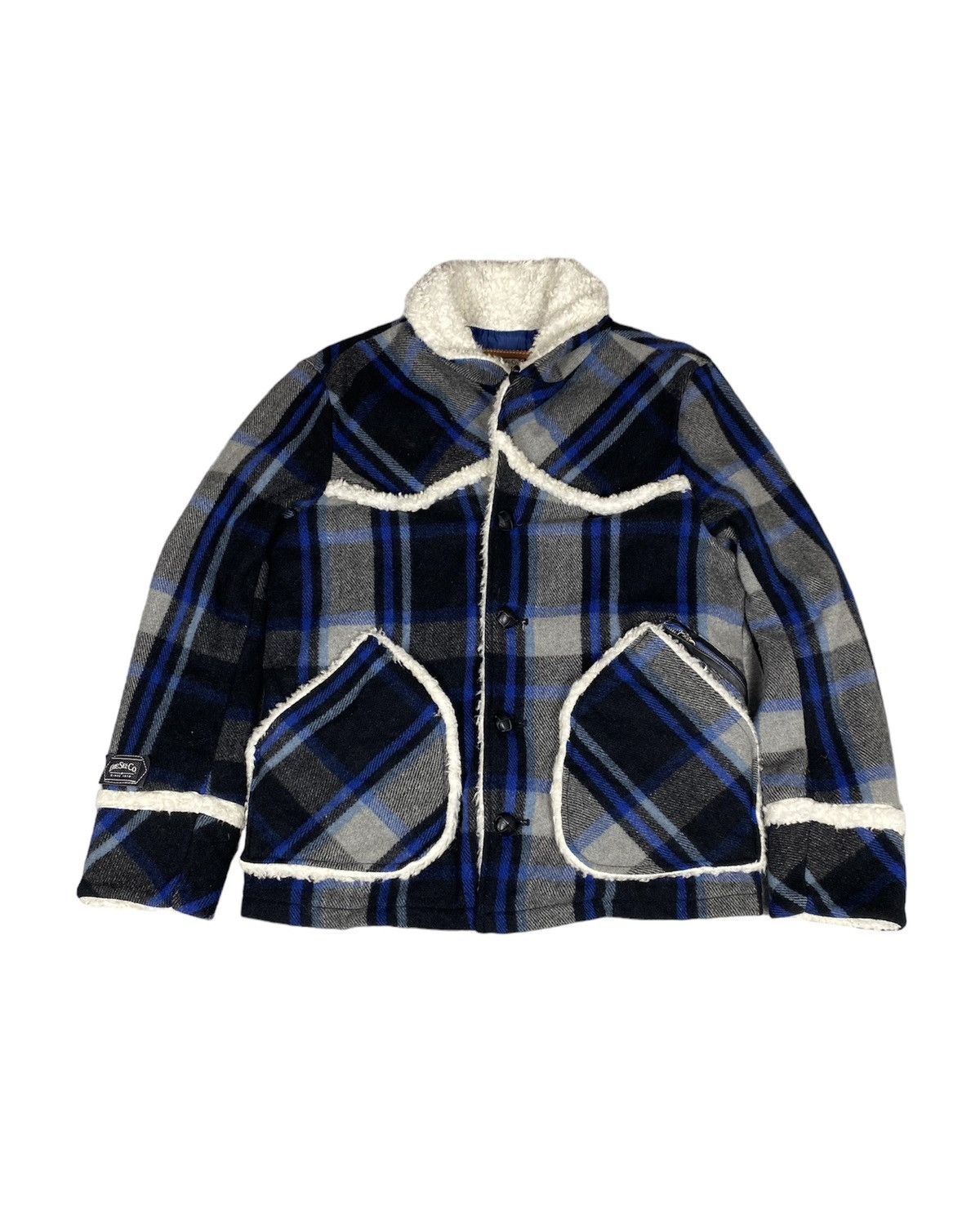 Diesel Black Gold Diesel Sherpa Lined Plain Flannel Jacket. J012 Size US M / EU 48-50 / 2 - 1 Thumbnail