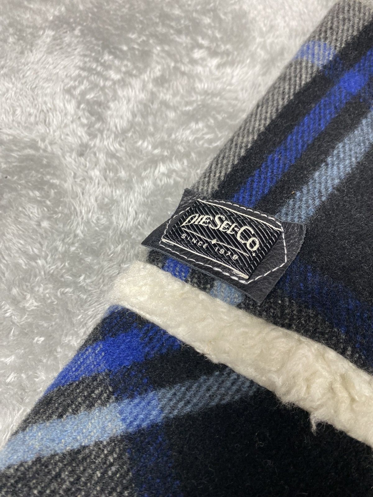 Diesel Black Gold Diesel Sherpa Lined Plain Flannel Jacket. J012 Size US M / EU 48-50 / 2 - 6 Thumbnail