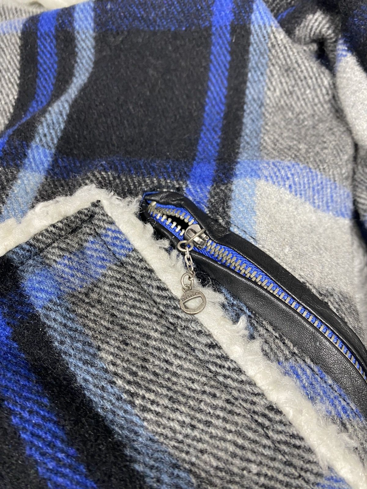 Diesel Black Gold Diesel Sherpa Lined Plain Flannel Jacket. J012 Size US M / EU 48-50 / 2 - 4 Thumbnail