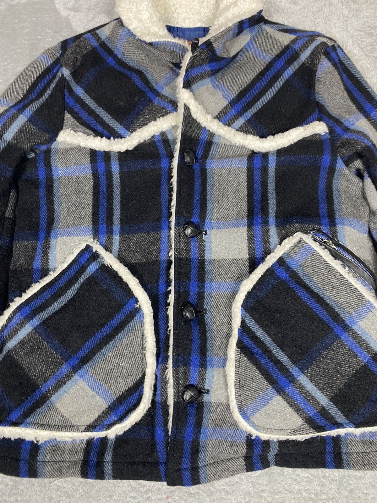 Diesel Black Gold Diesel Sherpa Lined Plain Flannel Jacket. J012 Size US M / EU 48-50 / 2 - 3 Thumbnail
