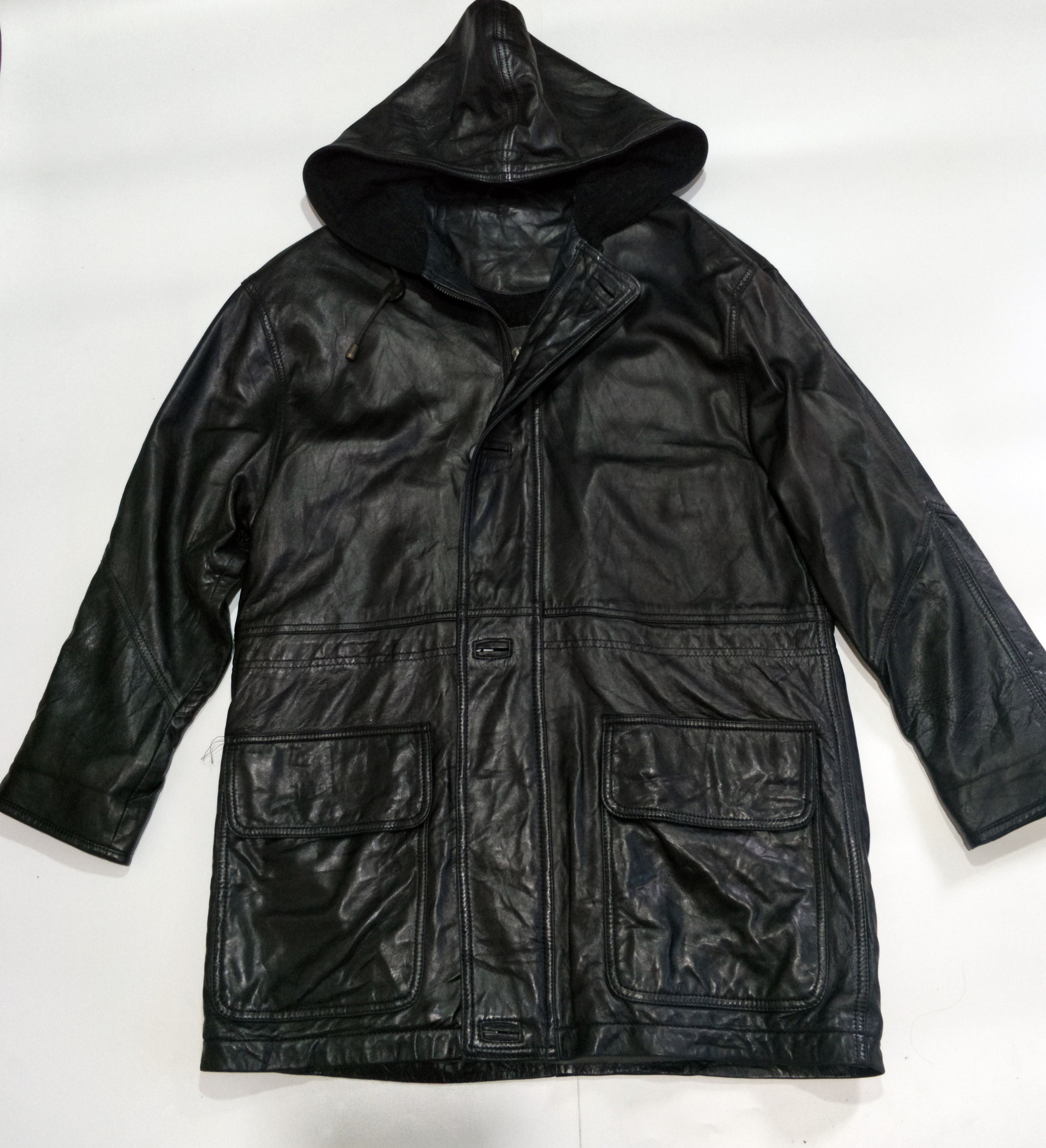 Coach Coach calfskin Jacket with Hoodie not louis vuitton Size US S / EU 44-46 / 1 - 8 Thumbnail