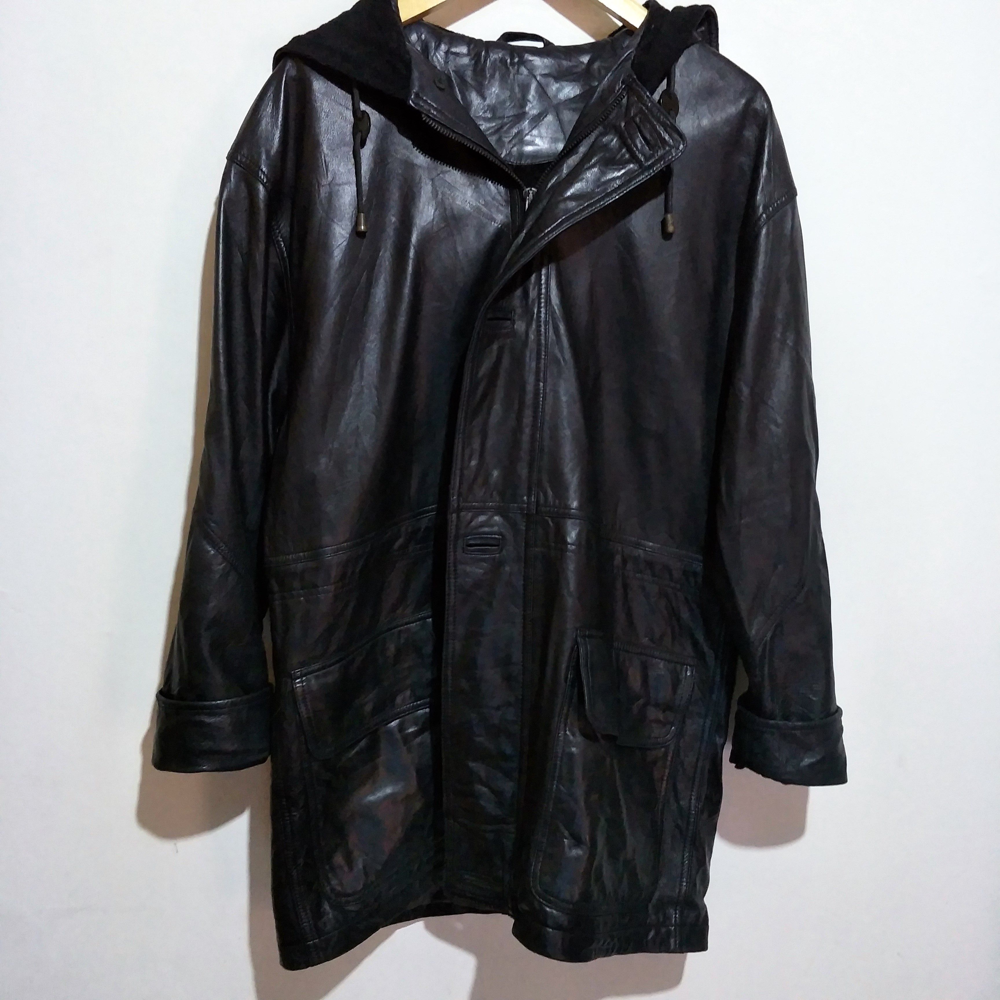 Coach Coach calfskin Jacket with Hoodie not louis vuitton Size US S / EU 44-46 / 1 - 7 Thumbnail