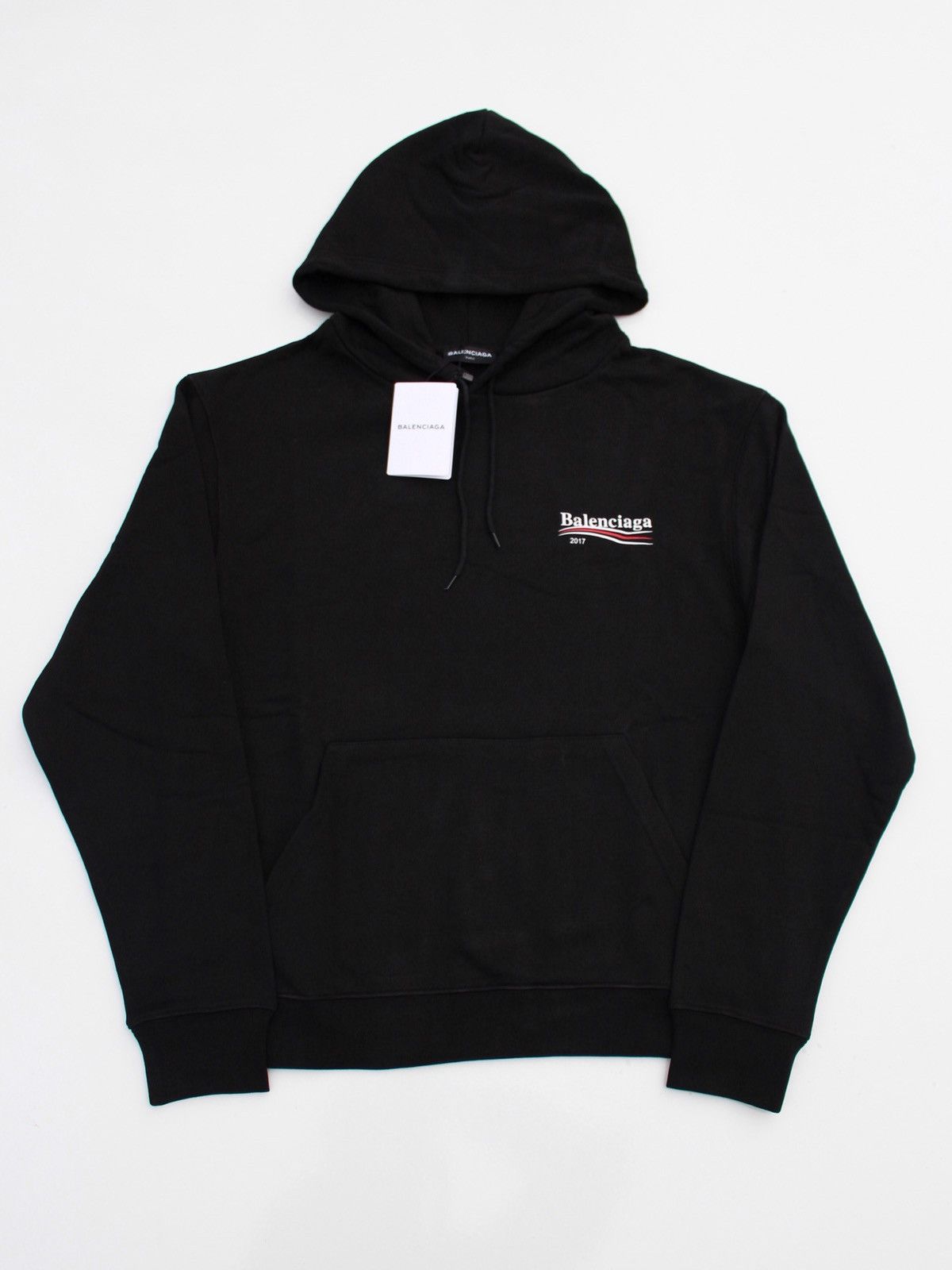 Balenciaga Bernie Sanders Campaign Logo Hoodie in Black Grailed