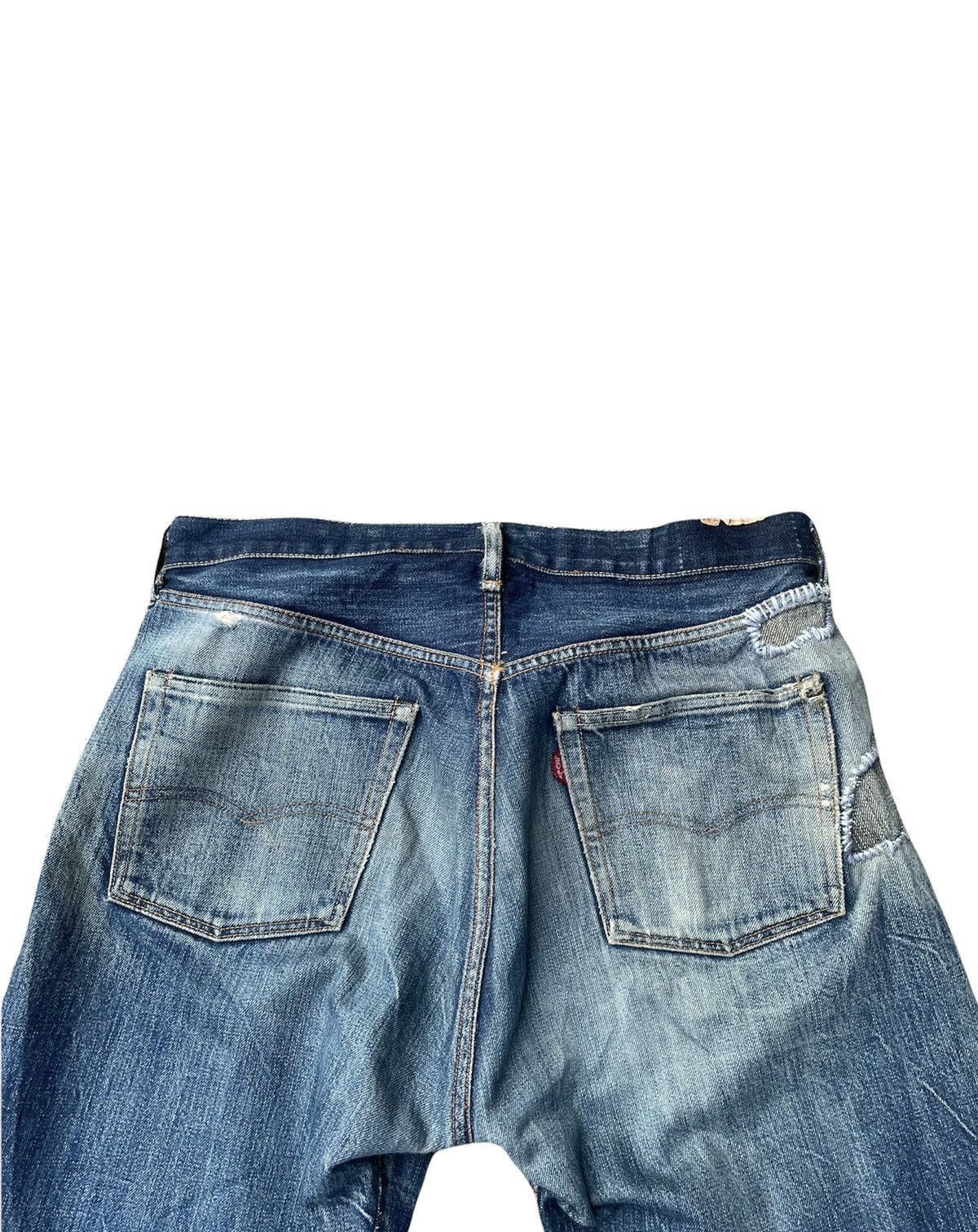 Levi's Levis 501XX E 66 Japan Aging Distressed Rework Denim Size US 32 / EU 48 - 12 Thumbnail