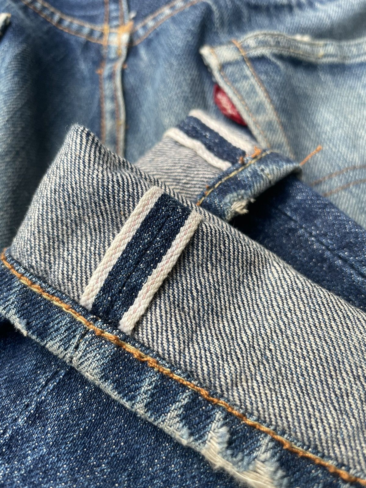 Levi's Levis 501XX E 66 Japan Aging Distressed Rework Denim Size US 32 / EU 48 - 19 Thumbnail