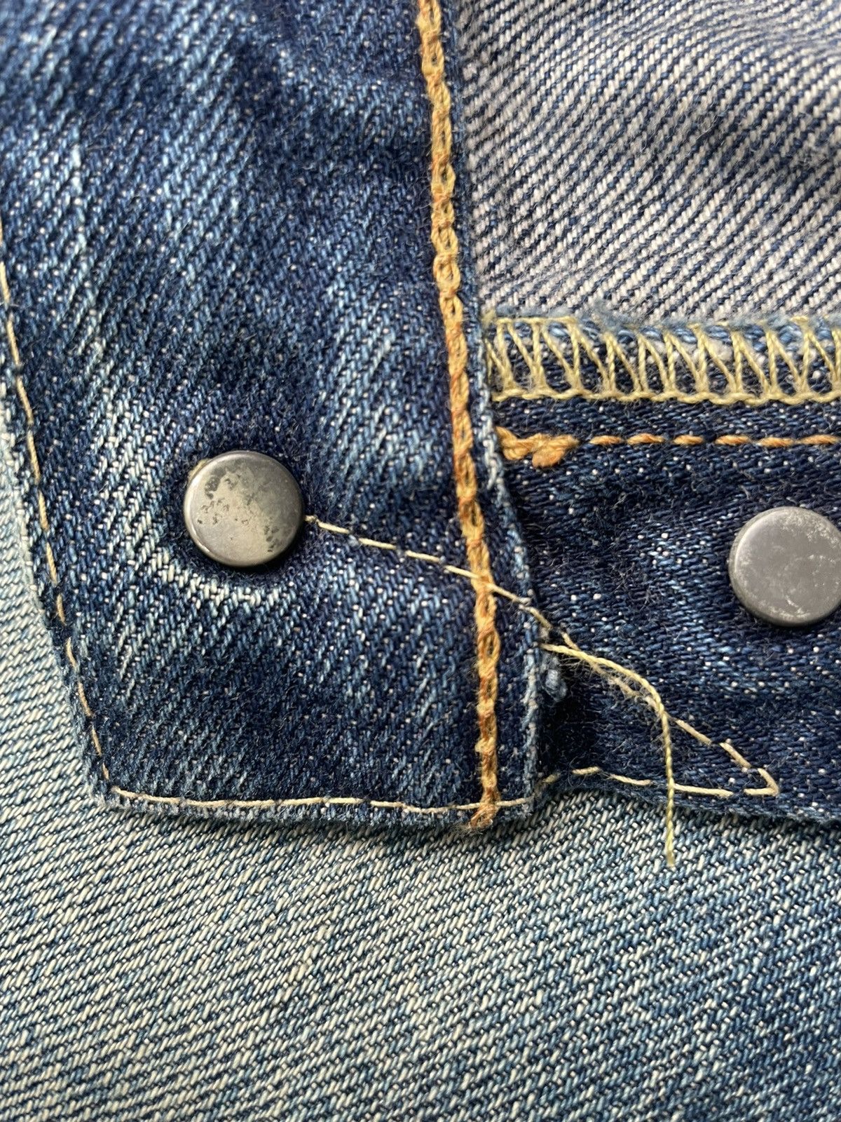 Levi's Levis 501XX E 66 Japan Aging Distressed Rework Denim Size US 32 / EU 48 - 22 Thumbnail