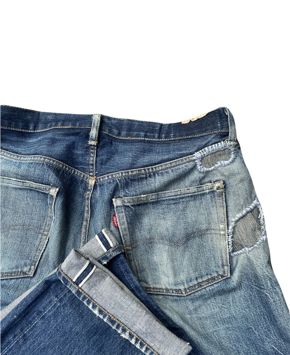 Levi's Levis 501XX E 66 Japan Aging Distressed Rework Denim Size US 32 / EU 48 - 16 Thumbnail