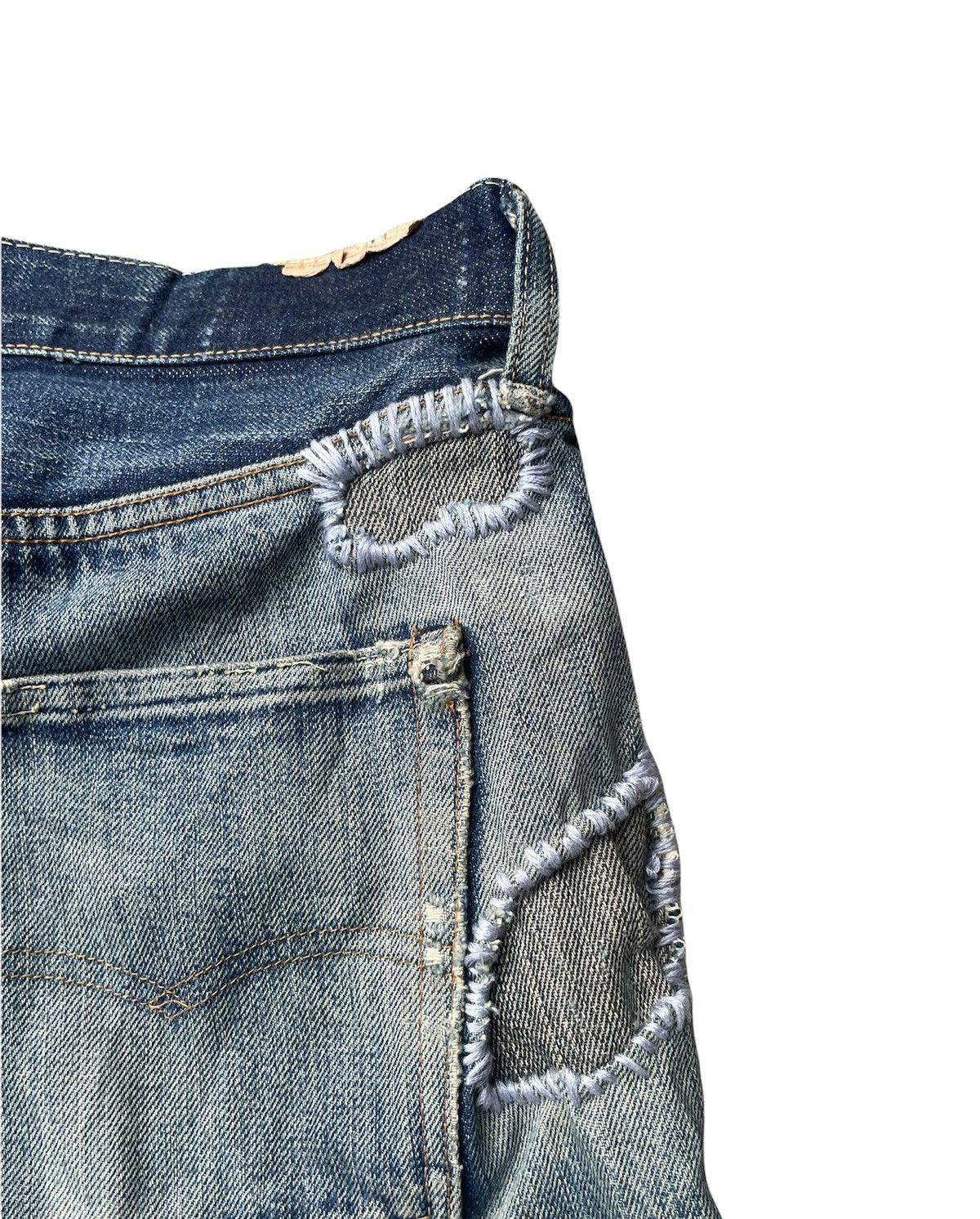 Levi's Levis 501XX E 66 Japan Aging Distressed Rework Denim Size US 32 / EU 48 - 14 Thumbnail