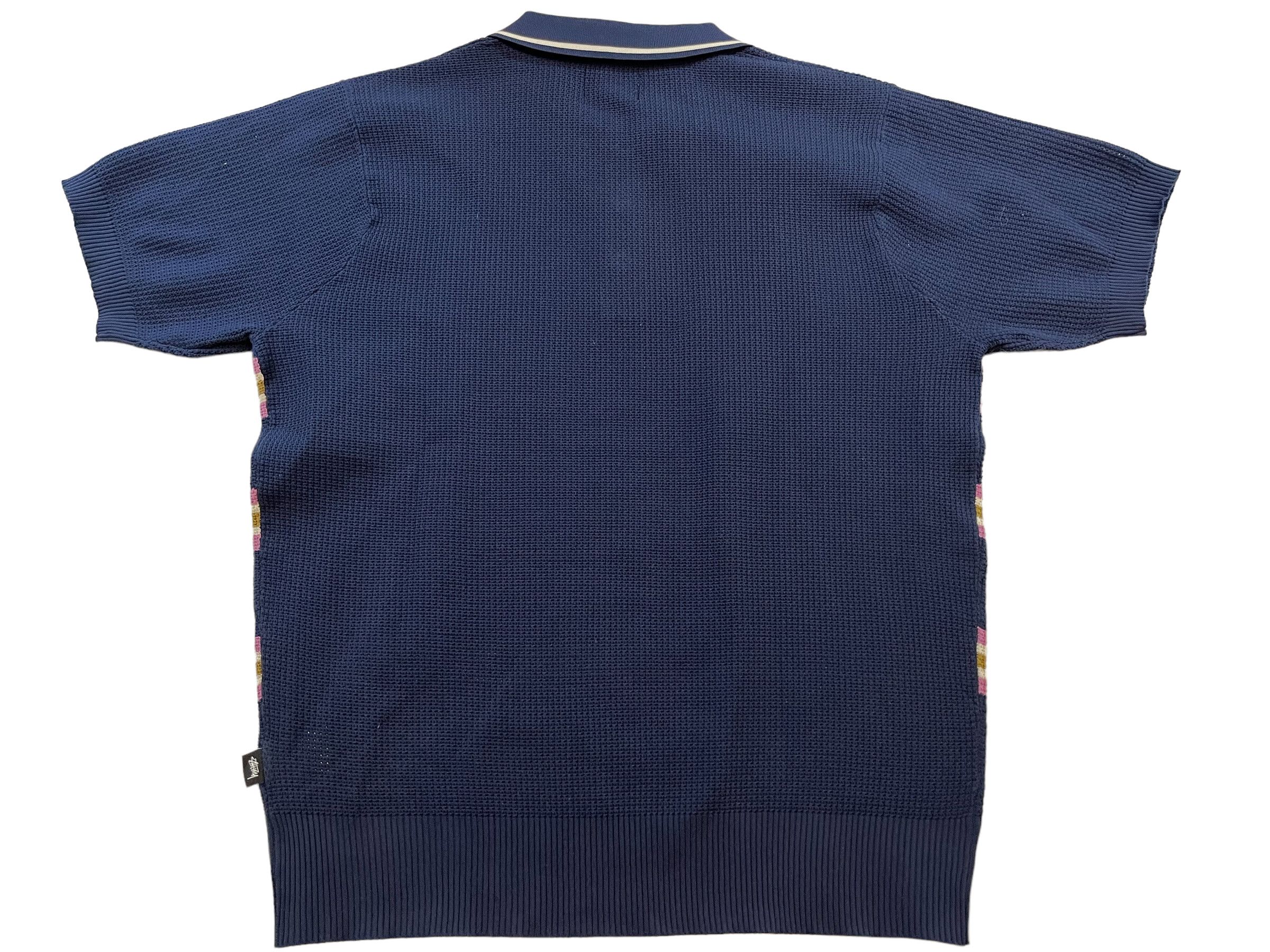 Stussy Stussy Montego Stripe Polo (SMALL) Size US S / EU 44-46 / 1 - 3 Thumbnail