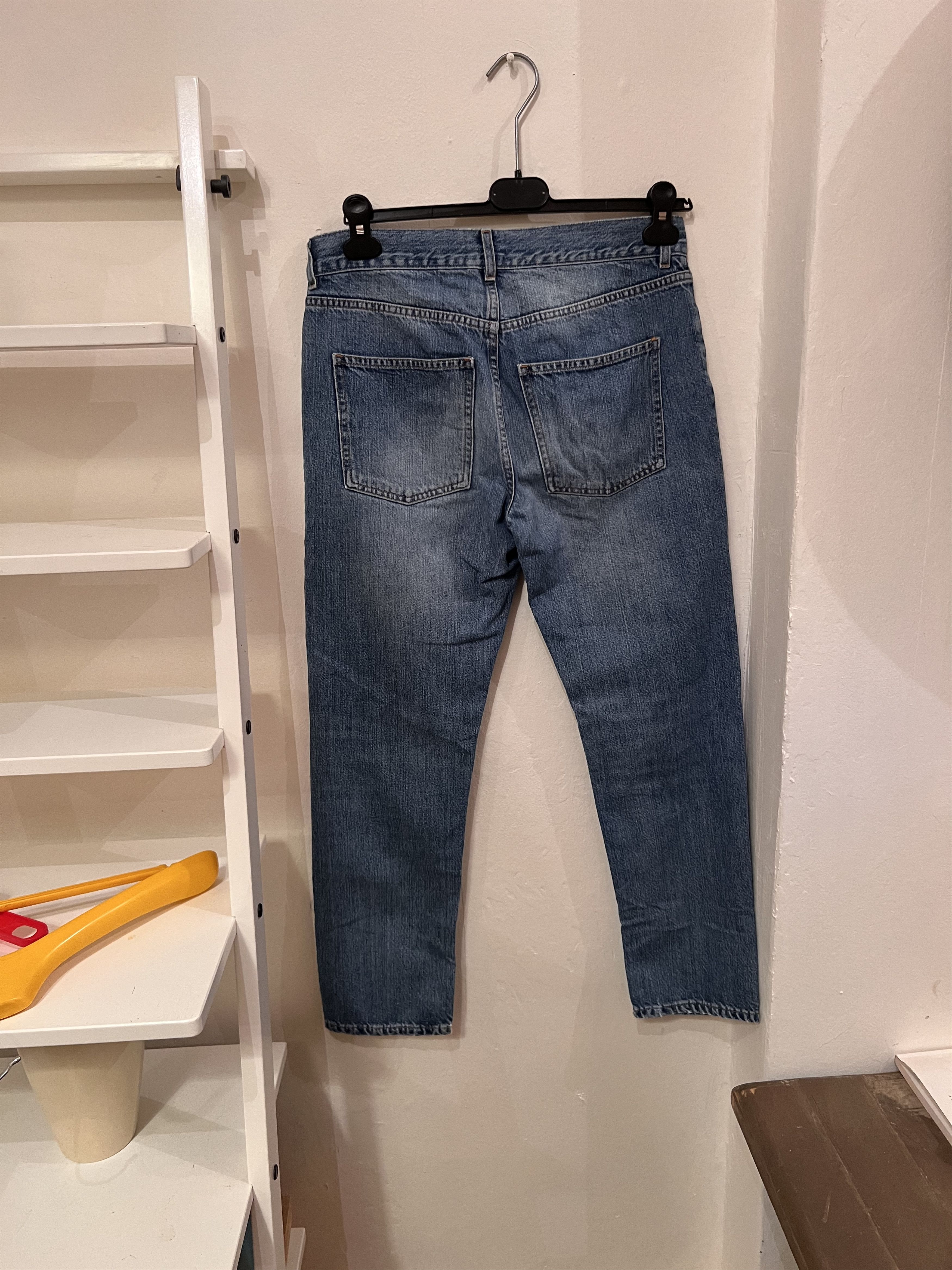 Acne Studios Cropped Loose-slim-fit casual jeans Size US 28 / EU 44 - 4 Thumbnail
