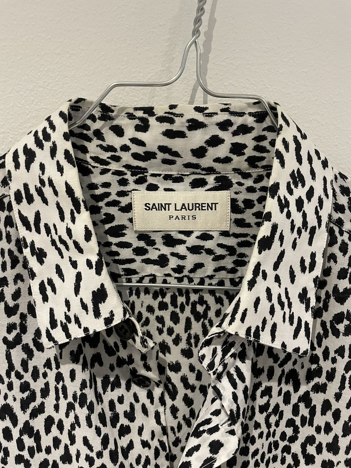 Saint Laurent Paris Babycat shirt | Grailed