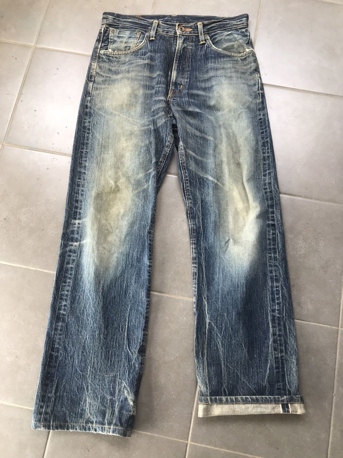 Vintage Edwin 505Z Mudwash Selvedge