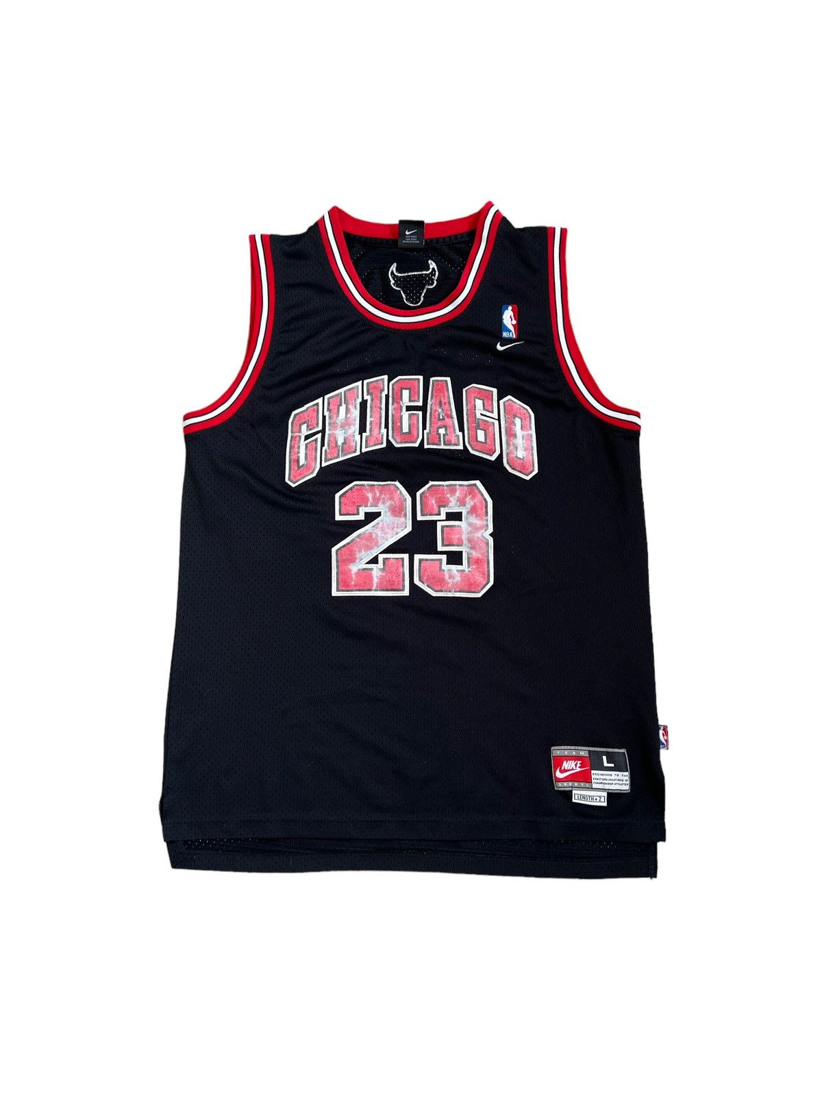 NBA 🔥Vintage Nike NBA Chicago Bulls #23 Jordan Basketball Jersey Size US L / EU 52-54 / 3 - 2 Thumbnail