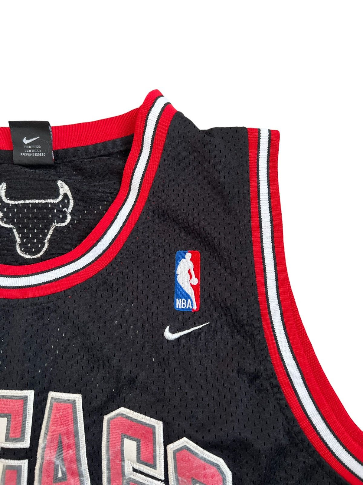 NBA 🔥Vintage Nike NBA Chicago Bulls #23 Jordan Basketball Jersey Size US L / EU 52-54 / 3 - 6 Thumbnail