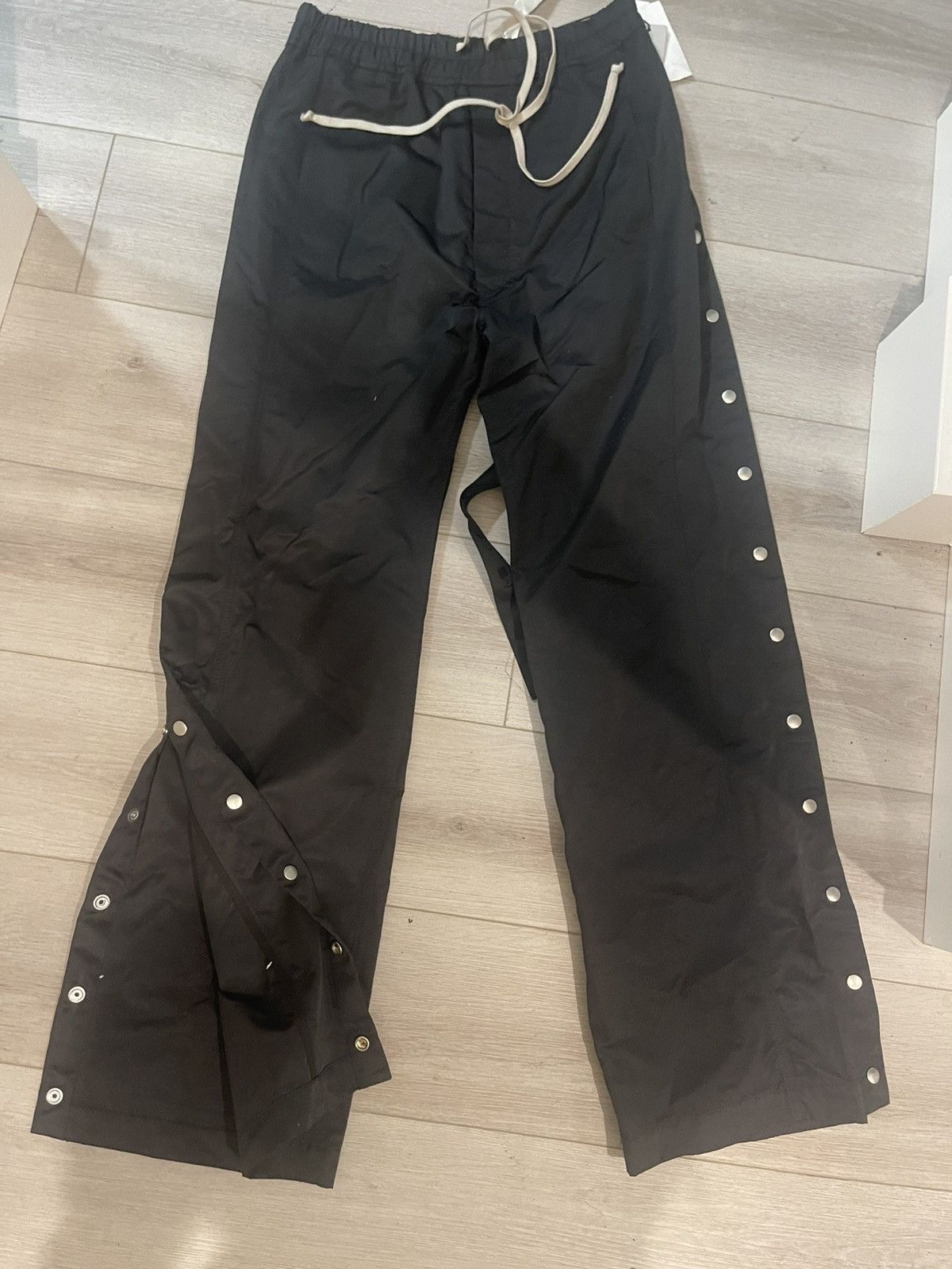 image of Rick Owens Pusher Pants in Black, Men's (Size 29)