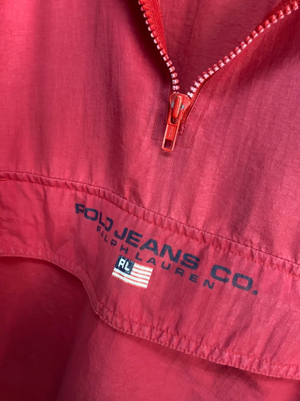 Polo Ralph Lauren Polo Ralph Lauren half zipper hoodie windbreaker jacket Size US L / EU 52-54 / 3 - 6 Thumbnail
