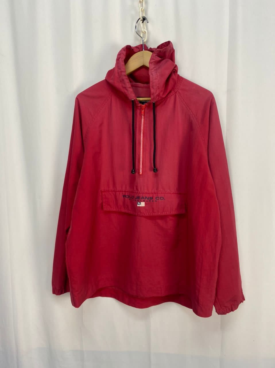 Polo Ralph Lauren Polo Ralph Lauren half zipper hoodie windbreaker jacket Size US L / EU 52-54 / 3 - 9 Thumbnail