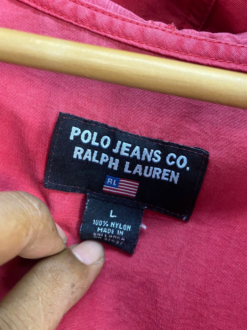 Polo Ralph Lauren Polo Ralph Lauren half zipper hoodie windbreaker jacket Size US L / EU 52-54 / 3 - 3 Thumbnail