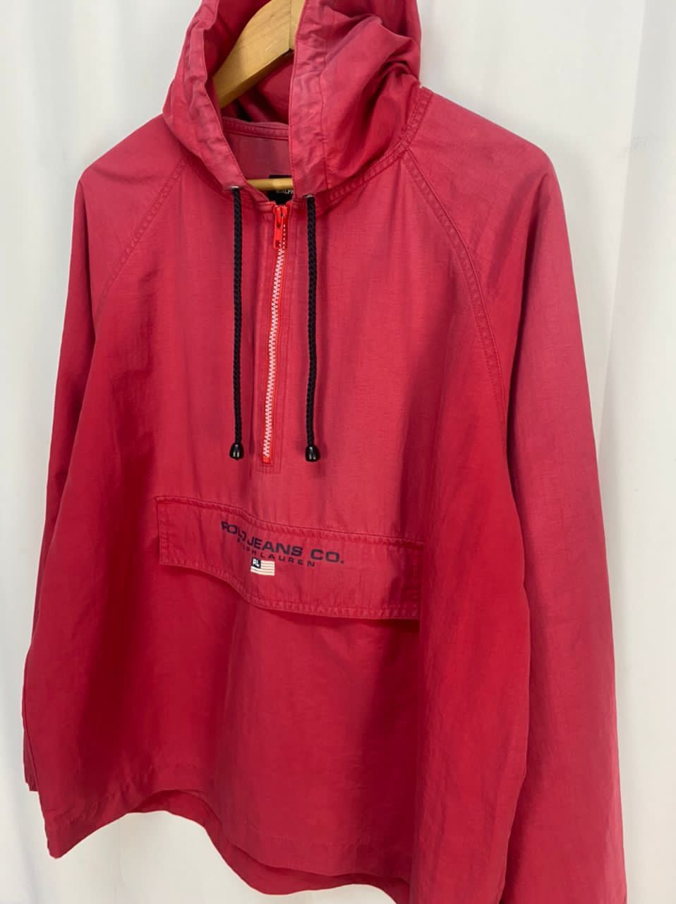 Polo Ralph Lauren Polo Ralph Lauren half zipper hoodie windbreaker jacket Size US L / EU 52-54 / 3 - 5 Thumbnail