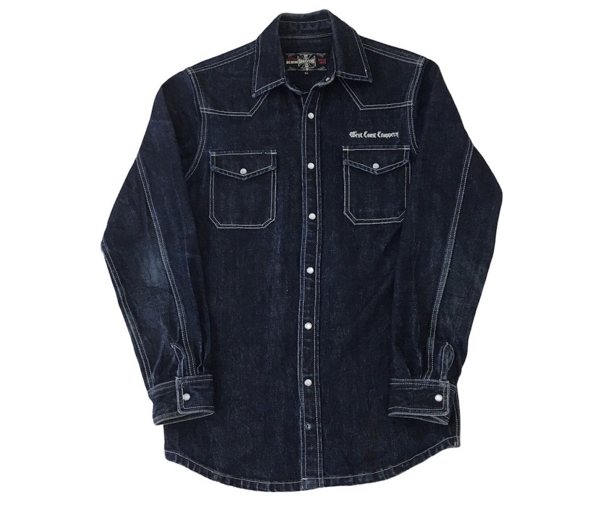 image of West Coast Choppers Western Denim in Blue, Men's (Size XS)
