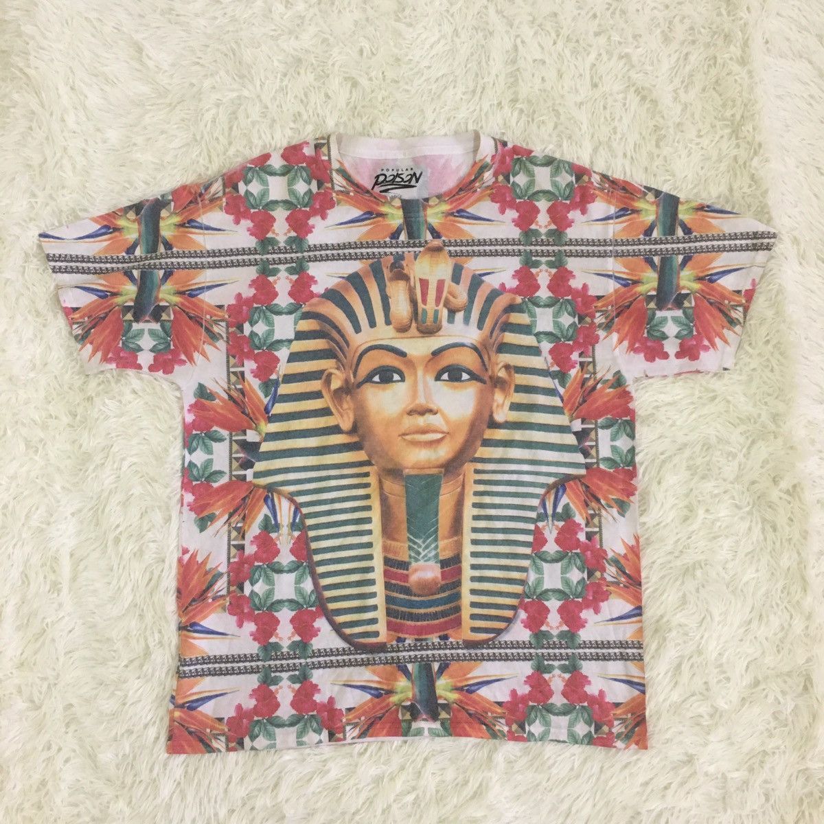 Vintage VINTAGE Egyptian AOP T-shirt Size US M / EU 48-50 / 2 - 1 Thumbnail