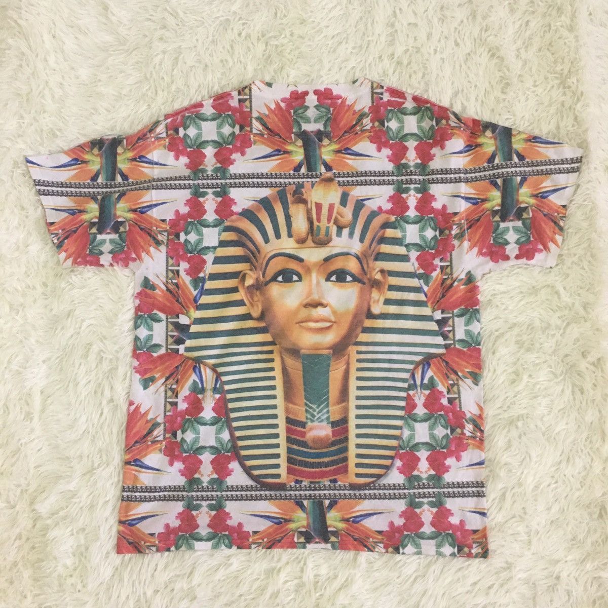 Vintage VINTAGE Egyptian AOP T-shirt Size US M / EU 48-50 / 2 - 2 Thumbnail