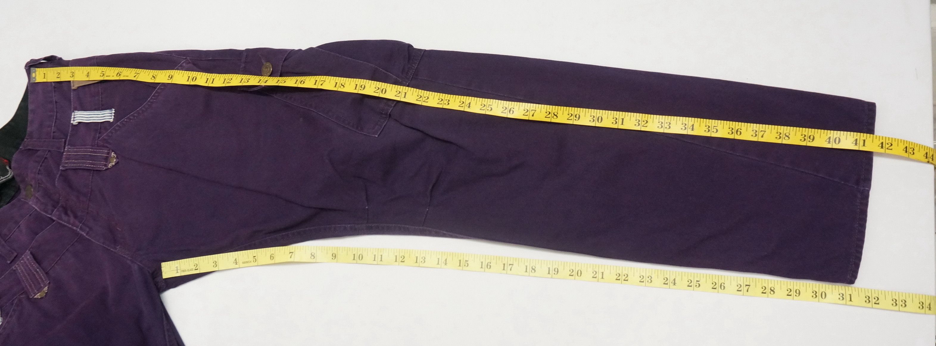 Japanese Brand 🔥Vintage DOMINATE Handcrafted Doublewaist Worn Out Cargo Size US 30 / EU 46 - 12 Thumbnail