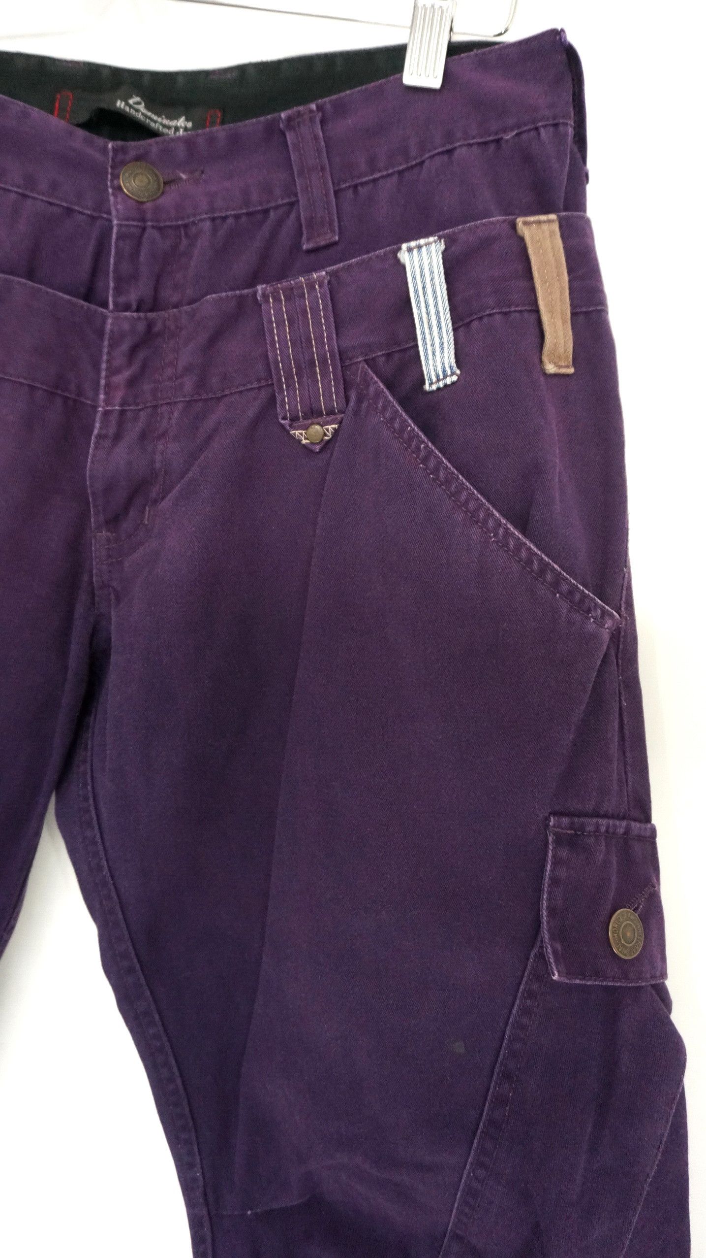 Japanese Brand 🔥Vintage DOMINATE Handcrafted Doublewaist Worn Out Cargo Size US 30 / EU 46 - 6 Thumbnail
